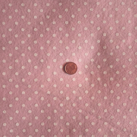 Pannolenci Rosa a Pois Bianchi