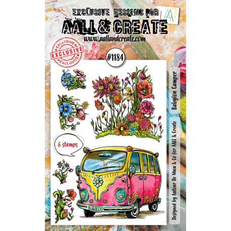 AALL & Create Stamp Set A6 1184 Babylon Camper