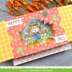 LAWN FAWN Falling Leaves Paper Pack 30x30m
