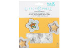 Button Press Shaker Sticker Refill STAR We R Makers 15pz