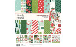 Simple Stories Santa's Village Collection Kit 30x30cm