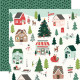 Simple Stories Santa's Village Collection Kit 30x30cm