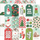 Simple Stories Santa's Village Collection Kit 30x30cm