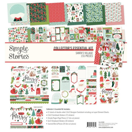 Simple Stories Snow Pine Lodge Collector's Essential Kit