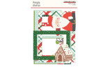 Simple Stories Santa's Village Chipboard Frames 6pz