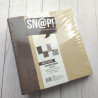 6x8 SN@P! Limited Edition Binder Brown