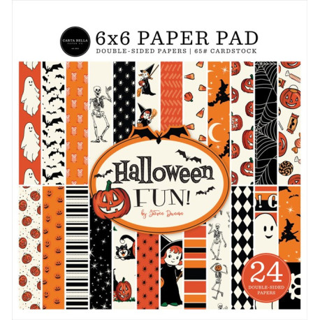 Carta Bella Halloween Fun Paper Pad 15x15cm