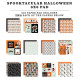 Echo Park Spooktacular Halloween Paper Pad 15x15cm