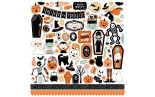 Echo Park Spooktacular Halloween Element Sticker 30x30cm