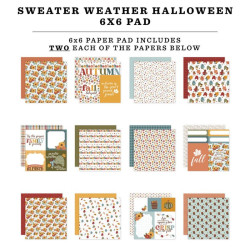 Echo Park Sweater Weather Paper Pad 15x15cm