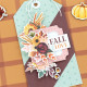 Carta Bella Harvest Paper Pad 15x15cm