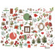 49 and Market Evergreen Season Mini Laser Cut Elements 128pz