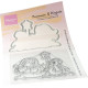 Marianne Design Stamp & Die Set Eline's Animals Snowman & Penguin