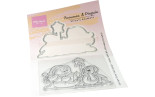 Marianne Design Stamp & Die Set Eline's Animals Snowman & Penguin