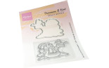 Marianne Design Stamp & Die Set Eline's Animals Snowman & Bird