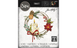 Thinlits Die Set 14pz - Vault Festive Wreath by Tim Holtz 666715