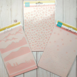 Marianne Design Mask Stencil Mountain Scenery