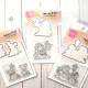 Marianne Design Stamp & Die Set Eline's Animals Snowman & Bird