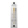 Studio Light Gel Pens White, Gold, Silver