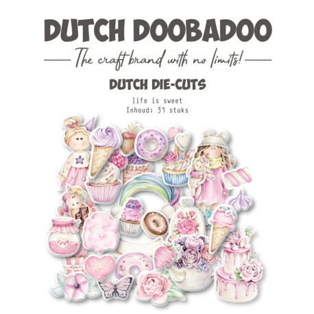 Dutch Doobadoo Life is Sweet 1 Dutch Die-Cuts