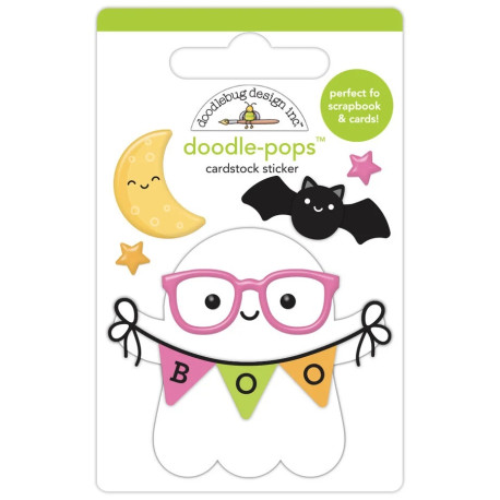 Doodlebug Design Halloween Spirit Doodle-Pops 3D Stickers