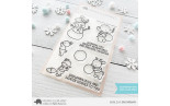 Mama Elephant BUILD A SNOWMAN Clear Stamp