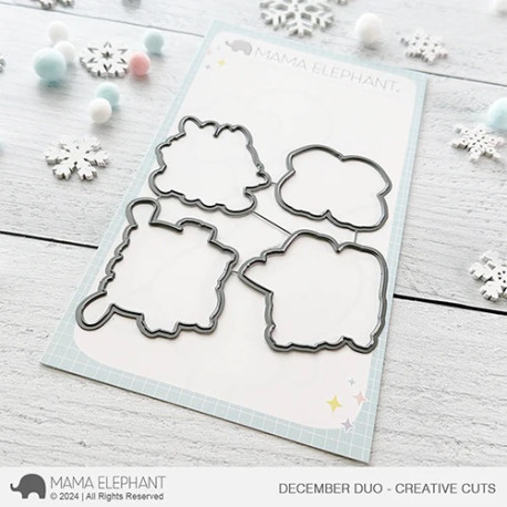 Mama Elephant December Duo CREATIVE CUTS