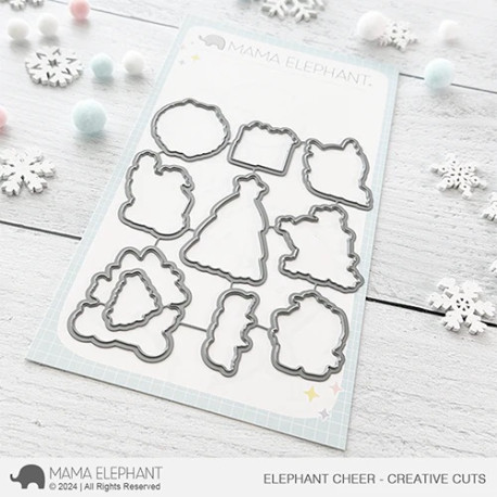 Mama Elephant Elephant Cheer CREATIVE CUTS