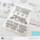 Mama Elephant HOLIDAY BLOCK SET Clear Stamp