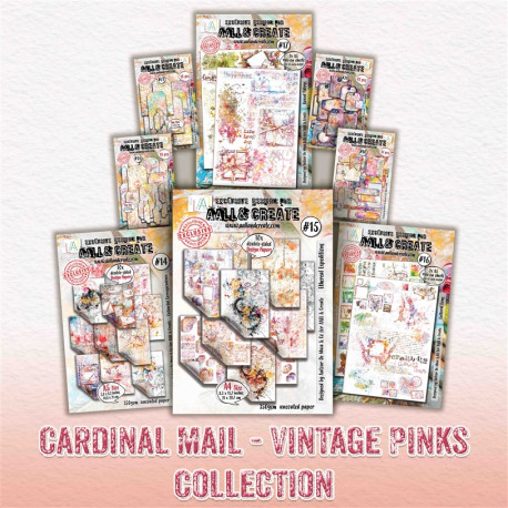 Aall & Create Cardinal Mail - Vintage Pinks Collection