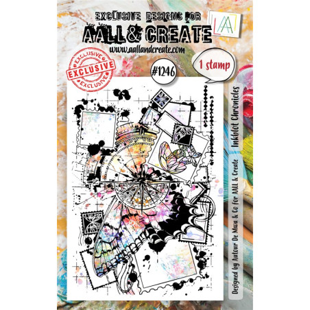 AALL & Create Stamp Set A7 1246 Inkblot Chronicles