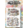 AALL & Create Stamp Set A6 1243 Postmarked Petals