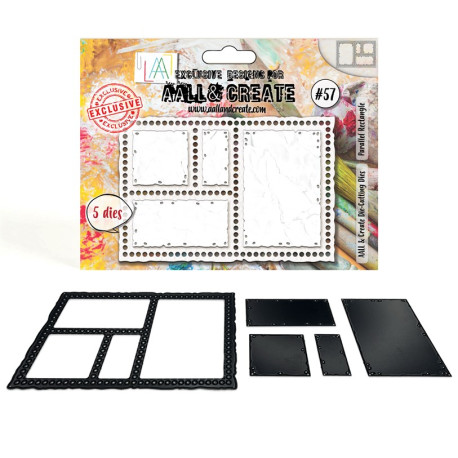 Aall&Create Cutting Dies Parallel Rectangle 57