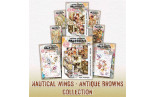 Aall & Create Nautical Wings - Antique Browns Collection