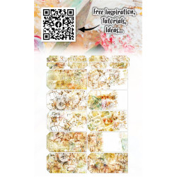Aall & Create Ephemera 073 Golden Tickets 18pz
