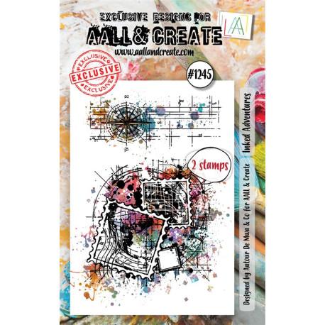 AALL & Create Stamp Set A7 1245 Inked Adventures