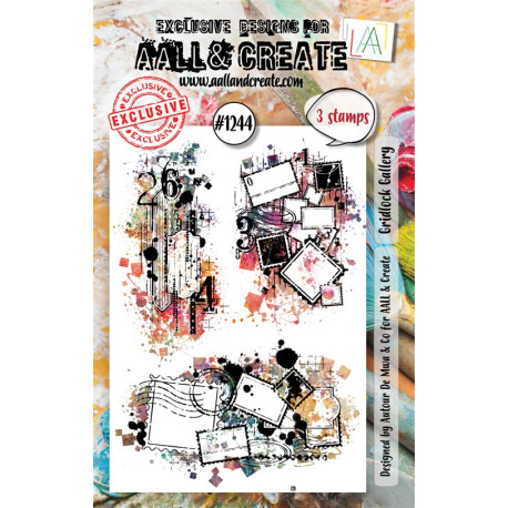 AALL & Create Stamp Set A7 1244 Gridlock Gallery