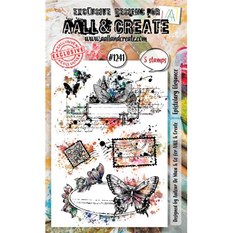 AALL & Create Stamp Set A6 1241 Epistolary Elegance