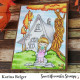 Sweet November Stamps Background Builder: Autumn Cottages