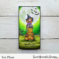 Sweet November Stamps Hilde Clear Stamp Set