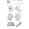 Sweet November Stamps Clear Stamp Set Limited Edition: Trick or Treaters