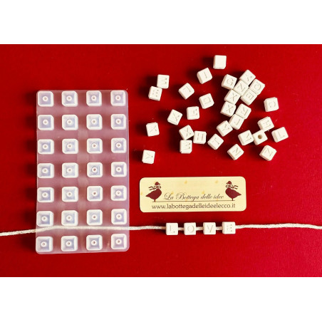 Stampo gessetti CUBETTI ALFABETO