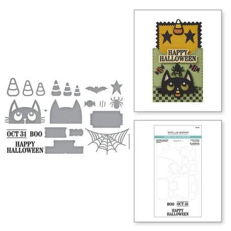 Spellbinders Halloween Gifting Stamp & Die Set