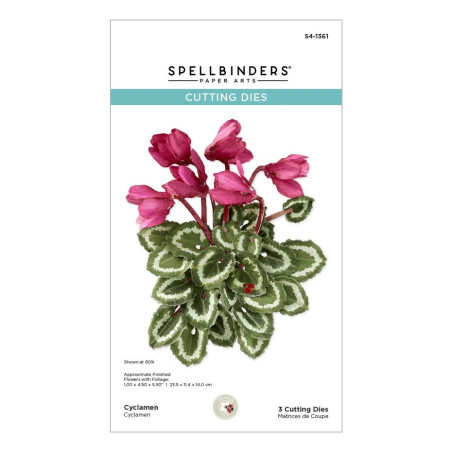 Spellbinders Cyclamen Etched Dies