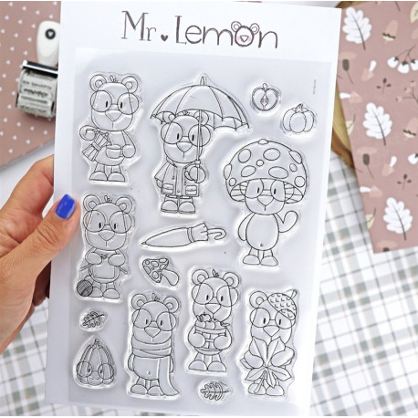 Timbro Mr. Lemon AUTUNNO Clear Stamp