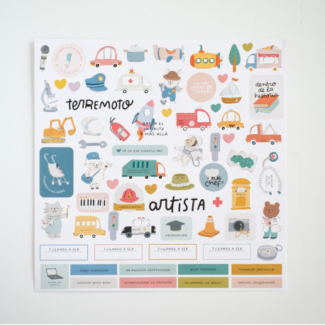 Lora Bailora Role Play LITTLE M Stickers