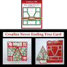 Crealies Cardzz Dies No. 329 Never Ending Card Tree