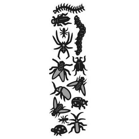Marianne Design Craftables Punch die Spiders and bugs