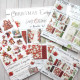 Craft o' Clock Christmas Everywhere Paper COLLECTION and BASIC designs Set 20x20cm 24fg