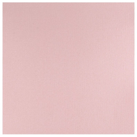 Cartoncino Effetto Tela Light Rose 216gsm 30x30cm